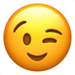 winking-face emoji